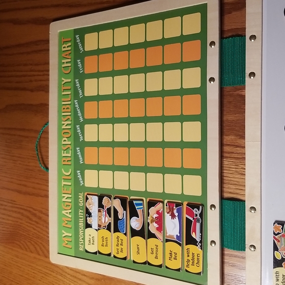 Melissa & Doug Magnetic Responsibility Chart - Picture 3 of 16